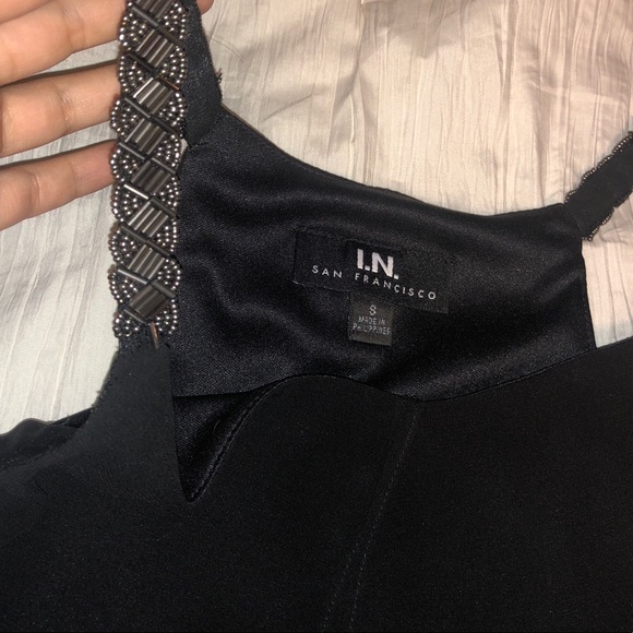 black strapless dress - Picture 4 of 7